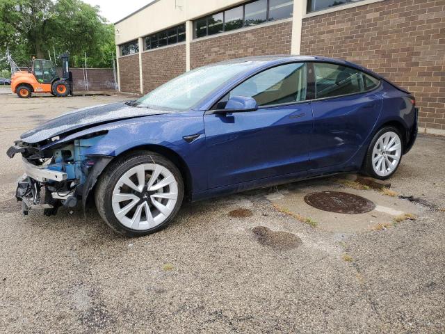 TESLA MODEL 3 2022 with VIN 5YJ3E1EA4NF369166 - Photo from auction
