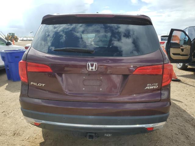 Photo 6 from auction – 2017 HONDA PILOT ELIT with VIN 5FNYF6H0XHB028720