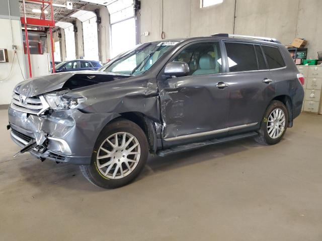 TOYOTA HIGHLANDER 2013 with VIN 5TDDK3EHXDS178996 - Photo from auction