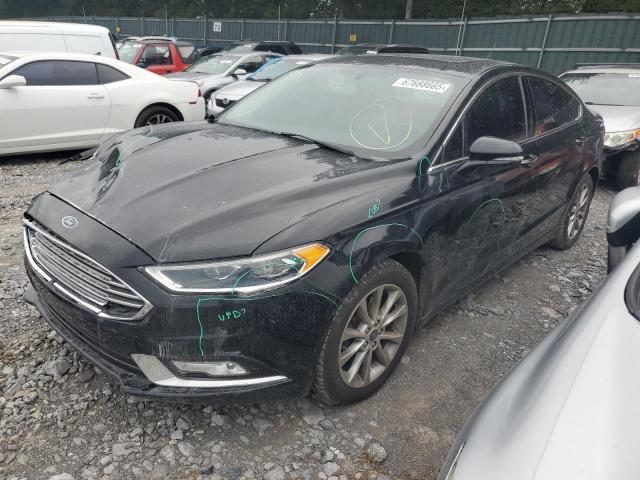 FORD FUSION SE 2017 with VIN 3FA6P0HD7HR124314 - Photo from auction