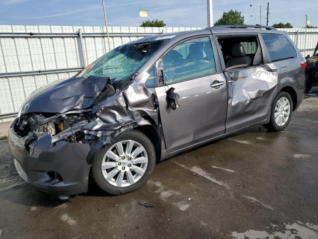 TOYOTA SIENNA XLE 2017 with VIN 5TDDZ3DC7HS177179 - Photo from auction