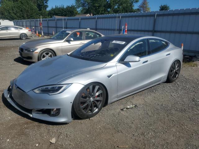 TESLA MODEL S 2016 with VIN 5YJSA1E21GF159451 - Photo from auction