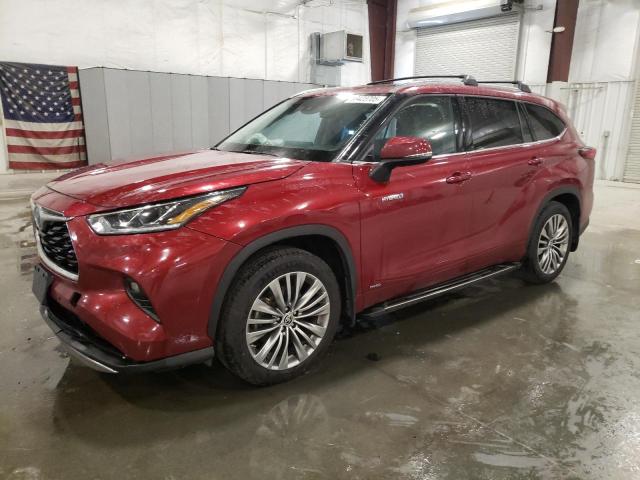 TOYOTA HIGHLANDER 2021 with VIN 5TDEBRCH3MS035379 - Photo from auction