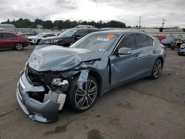 INFINITI Q50 BASE 2014 with VIN JN1BV7AR7EM703209 - Photo from auction