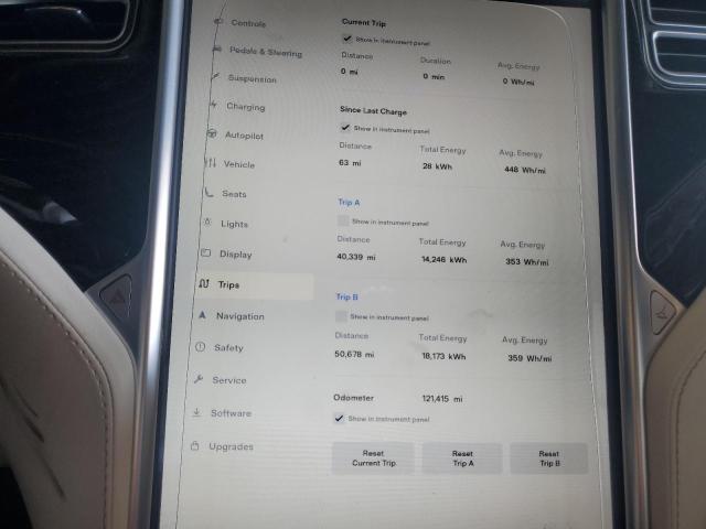 Photo 9 from auction – 2016 TESLA MODEL X with VIN 5YJXCBE20GF012088
