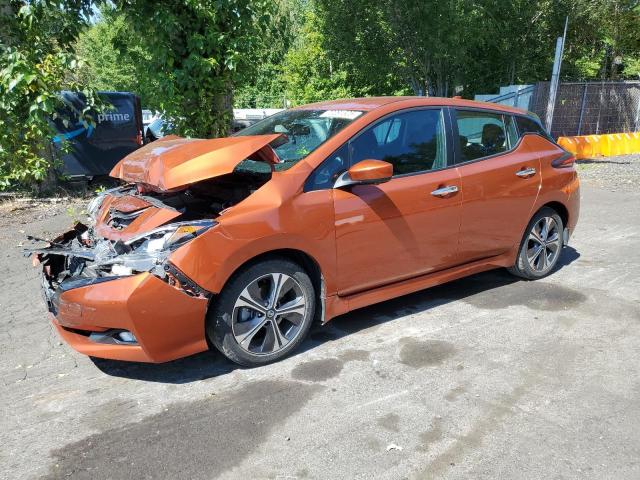 NISSAN LEAF SV 2022 with VIN 1N4AZ1CVXNC554679 - Photo from auction