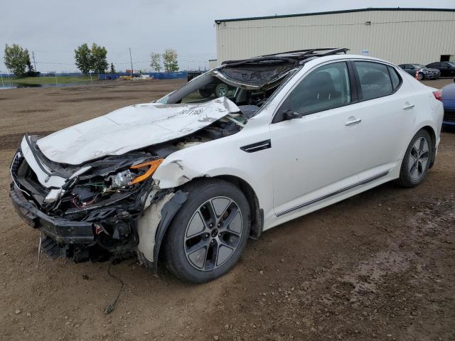 KIA OPTIMA HYB 2013 with VIN KNAGM4AD7D5043848 - Photo from auction