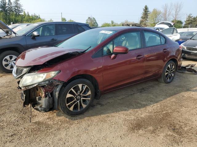 HONDA CIVIC LX 2014 with VIN 2HGFB2F59EH007066 - Photo from auction