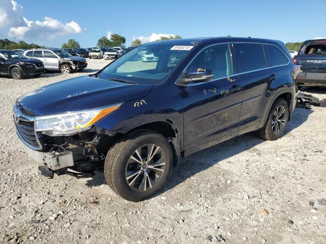 TOYOTA HIGHLANDER XLE 2016 with VIN 5TDJKRFH8GS331366 - Photo from auction