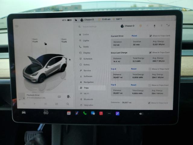 Photo 9 from auction – 2024 TESLA MODEL Y with VIN 7SAYGAEE2RF151318