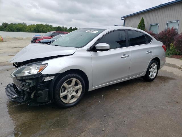 NISSAN SENTRA S 2018 with VIN 3N1AB7AP1JY280198 - Photo from auction