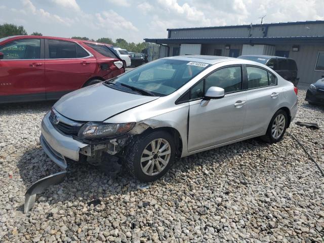 HONDA CIVIC EXL 2012 with VIN 2HGFB2F96CH502745 - Photo from auction