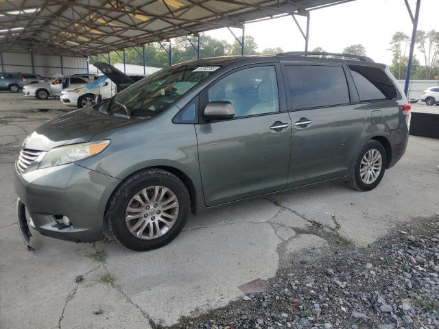 TOYOTA SIENNA XLE 2011 with VIN 5TDYK3DC4BS132990 - Photo from auction