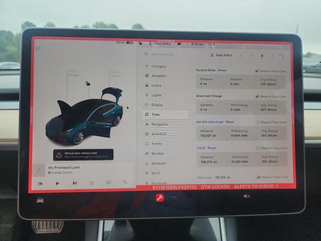 Photo 9 from auction – 2020 TESLA MODEL 3 with VIN 5YJ3E1EB8LF620132