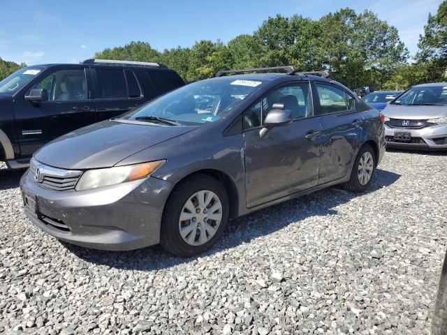 HONDA CIVIC LX 2012 with VIN 2HGFB2F51CH595283 - Photo from auction