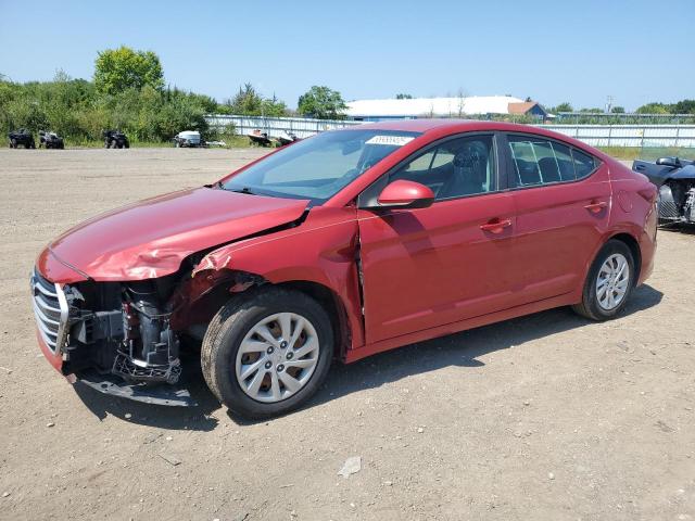 HYUNDAI ELANTRA SE 2017 with VIN 5NPD74LF9HH036806 - Photo from auction