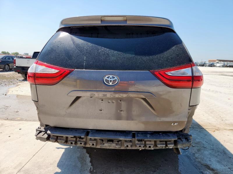 Photo 6 from auction – 2015 TOYOTA SIENNA LE with VIN 5TDKK3DCXFS677328