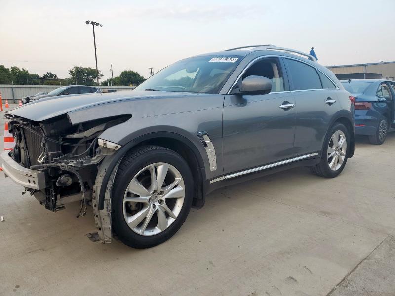 INFINITI FX35 2012 with VIN JN8AS1MW0CM155958 - Photo from auction