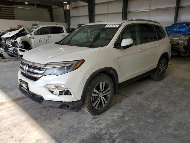 HONDA PILOT EX 2016 with VIN 5FNYF6H36GB078913 - Photo from auction