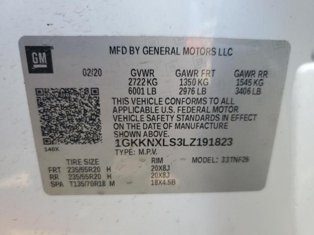 Photo 14 from auction – 2020 GMC ACADIA DEN with VIN 1GKKNXLS3LZ191823