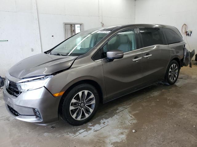 HONDA ODYSSEY EX 2021 with VIN 5FNRL6H77MB021065 - Photo from auction