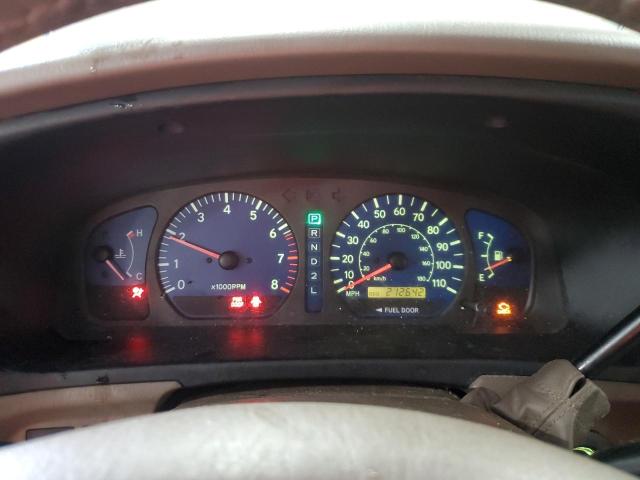 Photo 9 from auction – 2002 TOYOTA SIENNA LE with VIN 4T3ZF13C32U445980