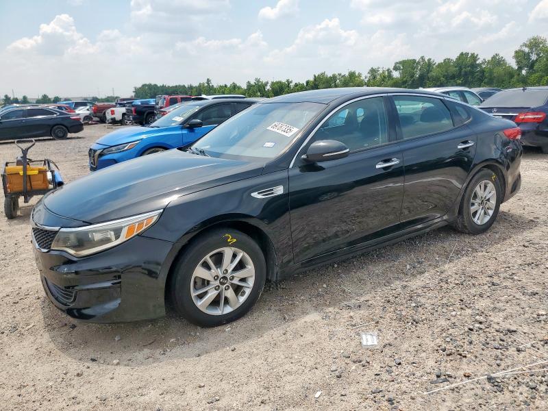 KIA OPTIMA EX 2018 with VIN 5XXGU4L32JG220580 - Photo from auction