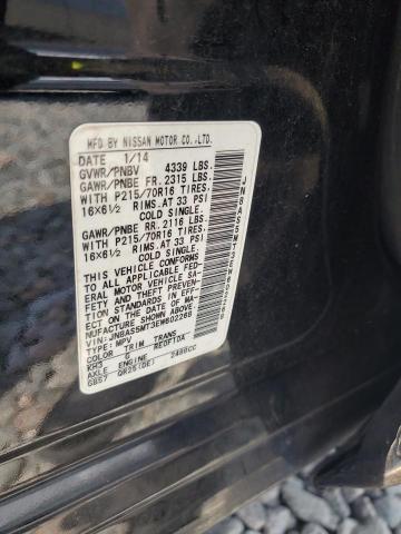 Photo 14 from auction – 2014 NISSAN ROGUE SELE with VIN JN8AS5MT3EW602268