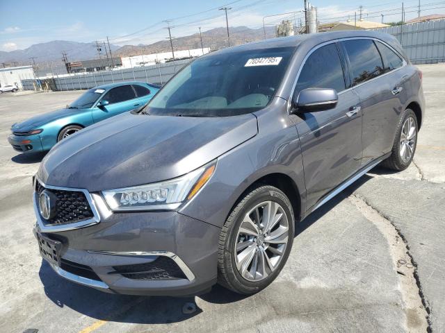 ACURA MDX TECHNO 2017 with VIN 5FRYD4H5XHB004034 - Photo from auction