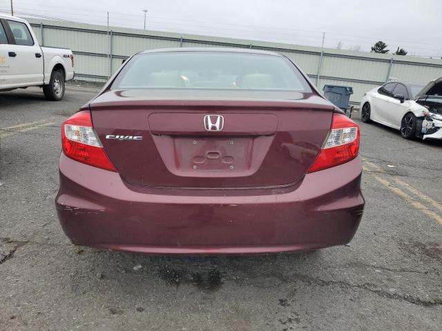 Photo 6 from auction – 2012 HONDA CIVIC LX with VIN 19XFB2F50CE373702