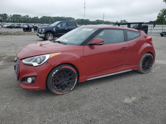 HYUNDAI VELOSTER T 2015 with VIN KMHTC6AE4FU217338 - Photo from auction