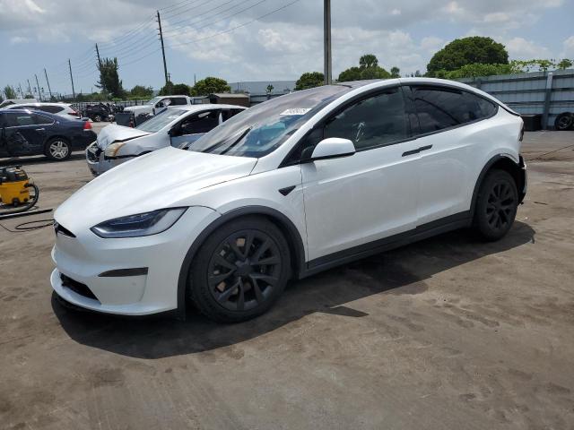 TESLA MODEL X 2023 with VIN 7SAXCDE56PF367663 - Photo from auction