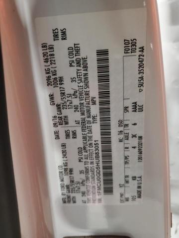 Photo 14 from auction – 2017 FORD ESCAPE SE with VIN 1FMCU0GD5HUB83051
