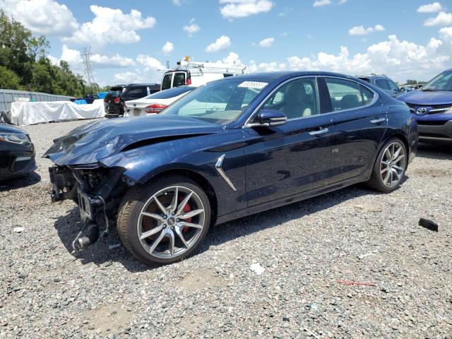 GENESIS G70 ELITE 2020 with VIN KMTG74LE5LU063621 - Photo from auction