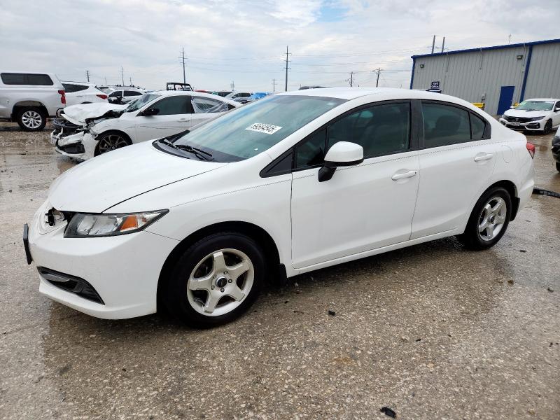 HONDA CIVIC LX 2013 with VIN 2HGFB2F5XDH554362 - Photo from auction