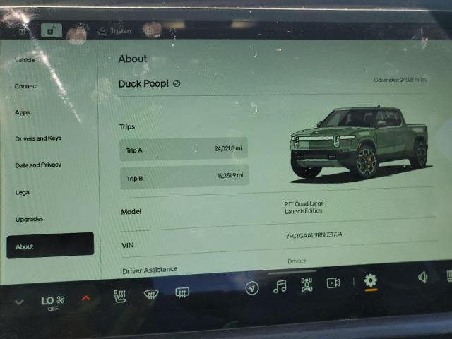 Photo 9 from auction – 2024 RIVIAN R1T LAUNCH with VIN 7FCTGAAL9RN031734