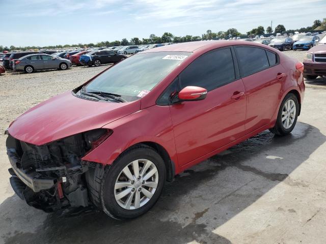 KIA FORTE LX 2014 with VIN KNAFX4A64E5123467 - Photo from auction