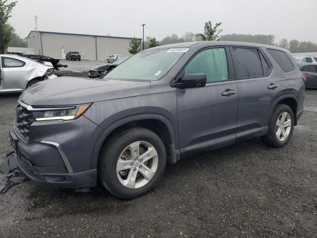 HONDA PILOT LX 2023 with VIN 5FNYG1H20PB024353 - Photo from auction