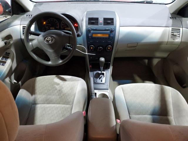 Photo 8 from auction – 2009 TOYOTA COROLLA BA with VIN JTDBL40E399040553