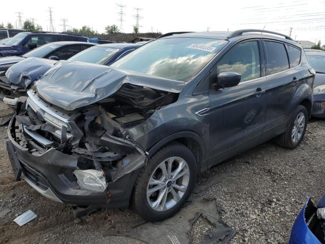 FORD ESCAPE SE 2018 with VIN 1FMCU0GD3JUA42727 - Photo from auction