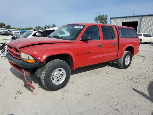 DODGE DAKOTA QUAD 2000 with VIN 1B7GG2AN9YS713530 - Photo from auction