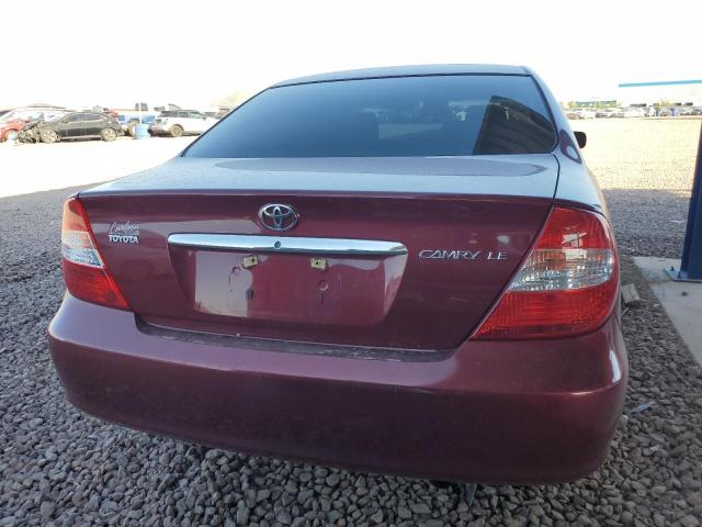 Photo 6 from auction – 2003 TOYOTA CAMRY LE with VIN 4T1BE32K93U157044