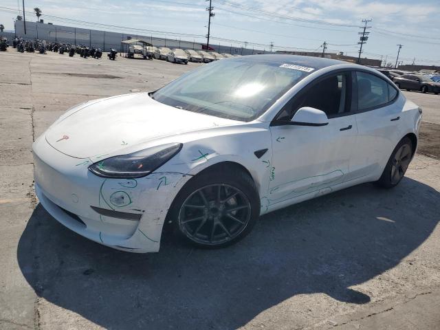 TESLA MODEL 3 2021 with VIN 5YJ3E1EAXMF068870 - Photo from auction
