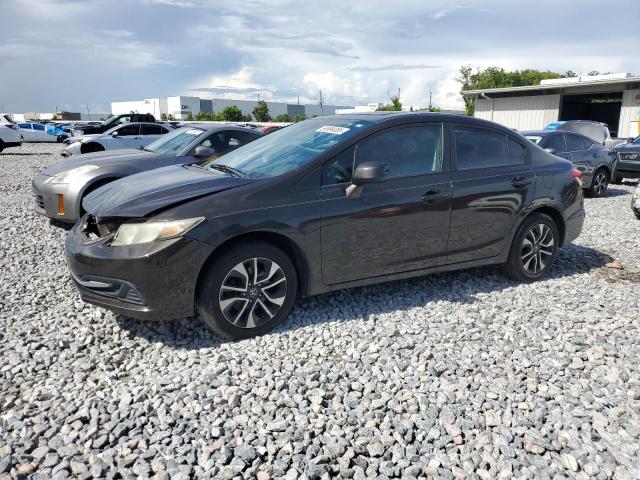 HONDA CIVIC EX 2013 with VIN 2HGFB2F83DH504672 - Photo from auction
