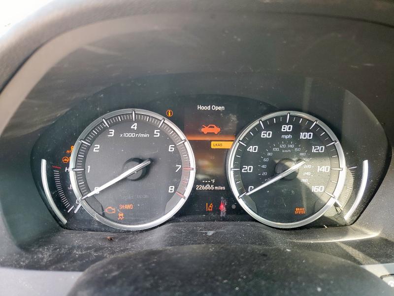 Photo 9 from auction – 2016 ACURA MDX TECHNO with VIN 5FRYD4H44GB020056
