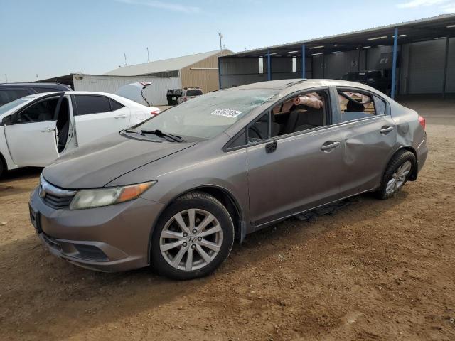 HONDA CIVIC EX 2012 with VIN 2HGFB2F8XCH557609 - Photo from auction