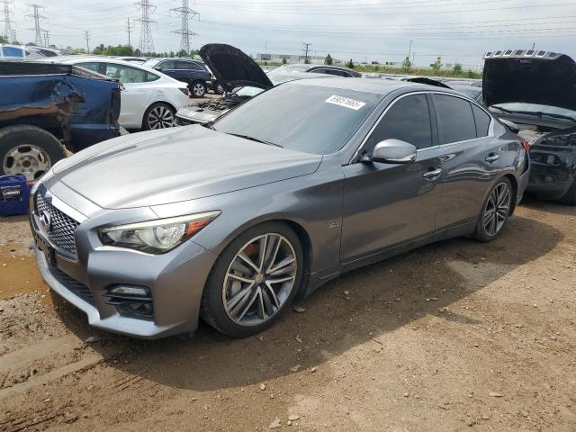 INFINITI Q50 PREMIUM 2017 with VIN JN1EV7AR7HM830673 - Photo from auction