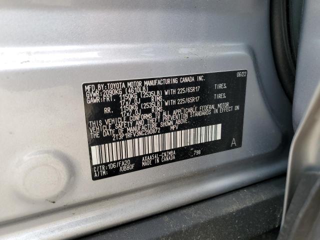 Photo 14 from auction – 2022 TOYOTA RAV4 XLE with VIN 2T3P1RFV3NC290872