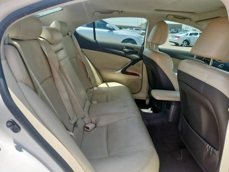 Foto 10 de la subasta – 2009 LEXUS IS 250 con VIN JTHBK262992083581