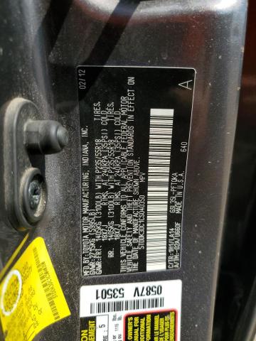 Photo 14 from auction – 2012 TOYOTA SIENNA XLE with VIN 5TDDK3DC1CS040350